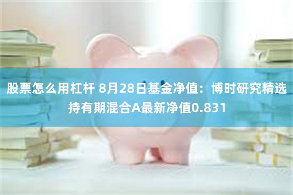 股票怎么用杠杆 8月28日基金净值：博时研究精选持有期混合A最新净值0.831