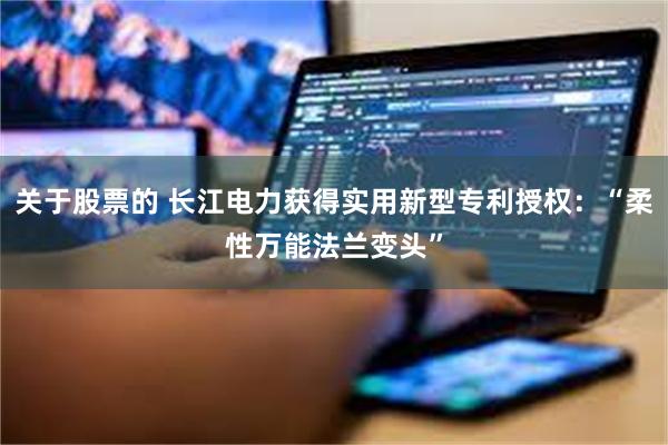 关于股票的 长江电力获得实用新型专利授权：“柔性万能法兰变头”